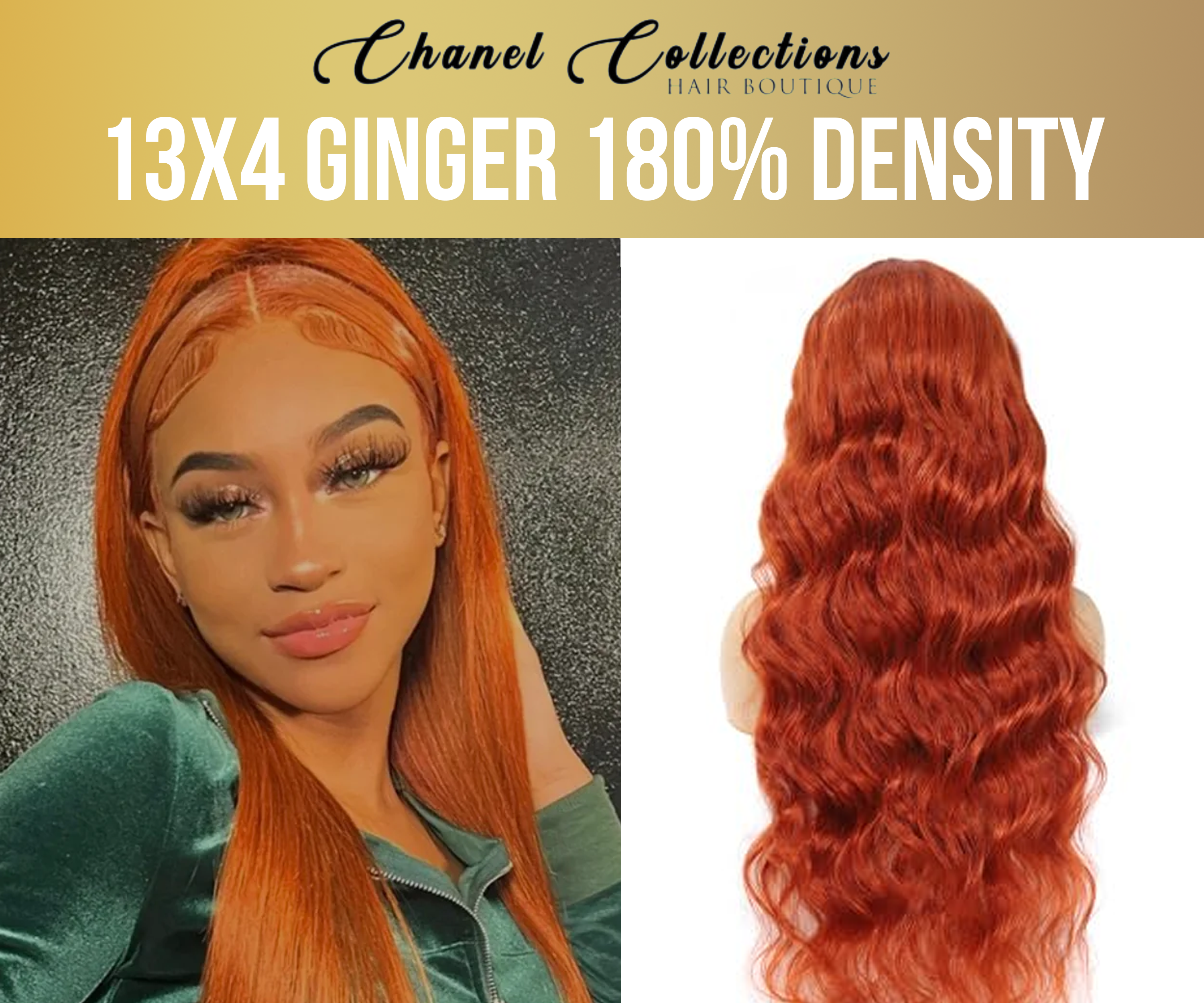 13X4 Ginger 180% Density